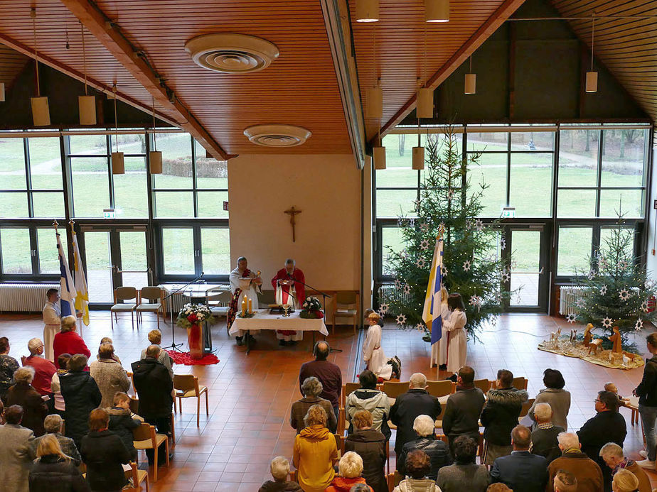 2. Weihnachtstag Heilige Messe im Haus des Gastes (Foto: Karl-Franz Thiede)